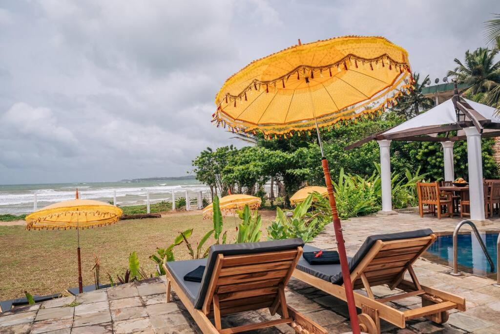 Santi Beach House With Pool & Beach Weligama Exterior photo