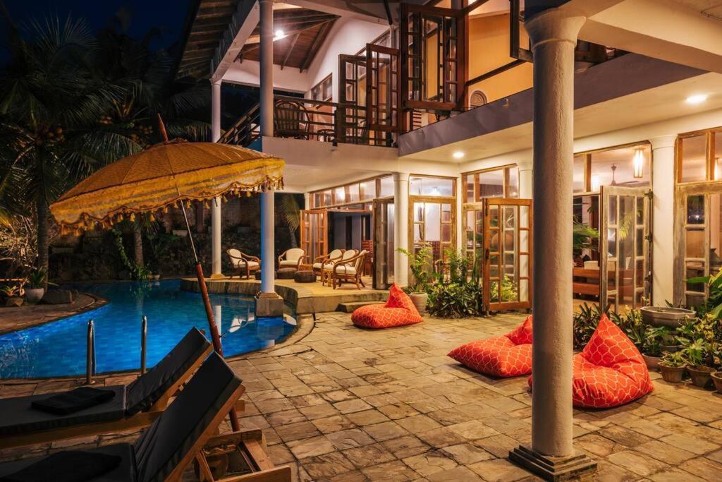 Santi Beach House With Pool & Beach Weligama Exterior photo